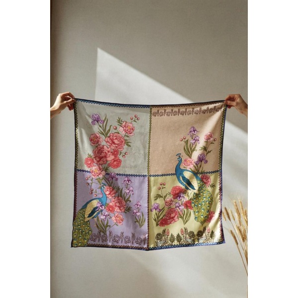 Hasbahçe - Tavuskuşu Fular